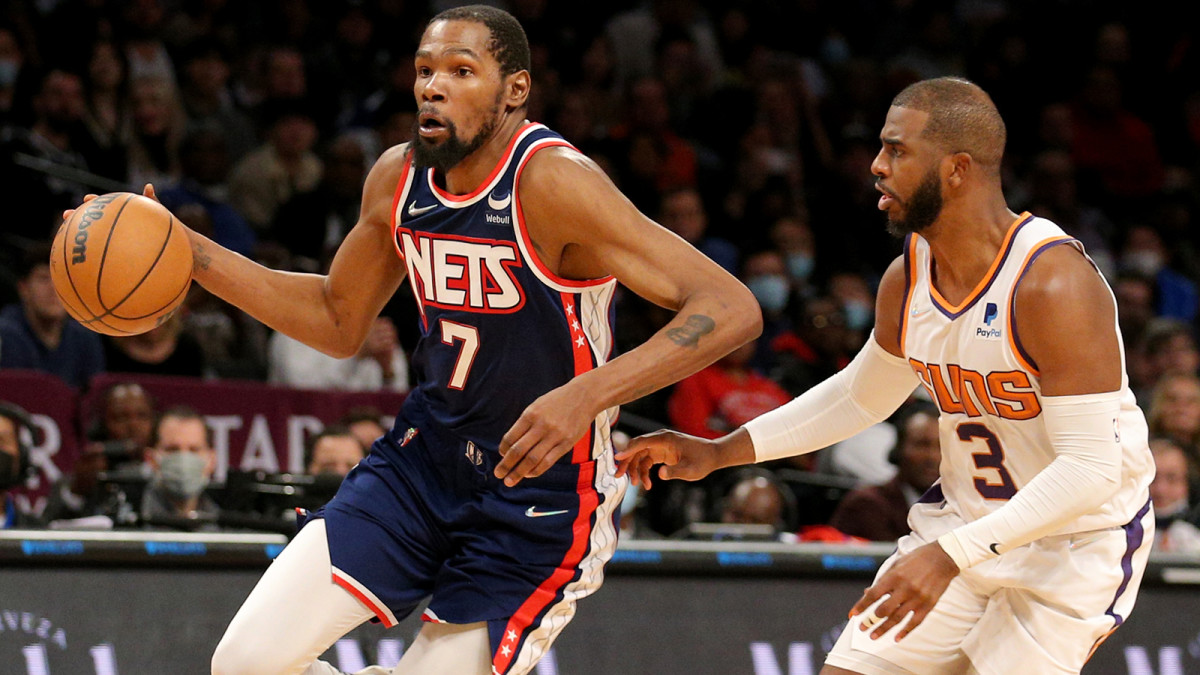 Kevin Durant and Chris Paul
